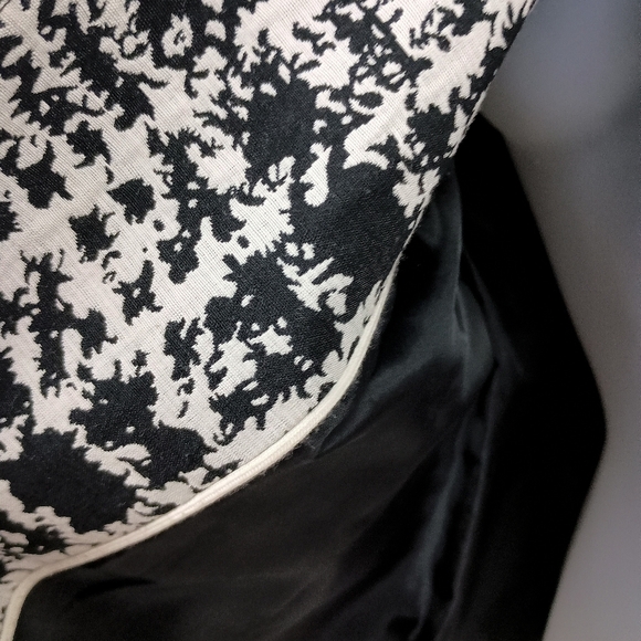 Black White SEMANTIKS Houndstooth Preppy Business Vintage Blazer S (#1,341)(C) - Picture 3 of 10